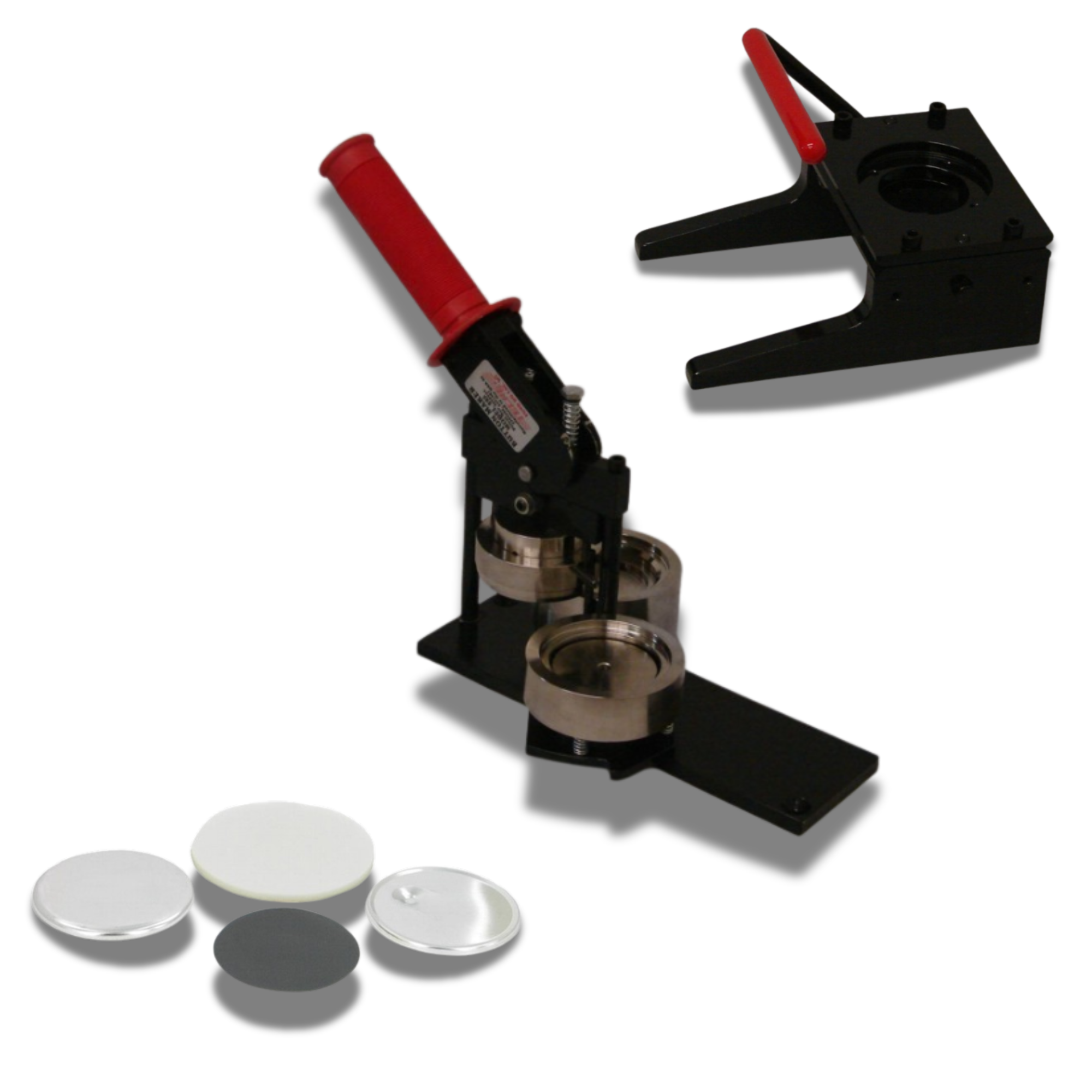 Tecre Button Machine + Graphic Punch