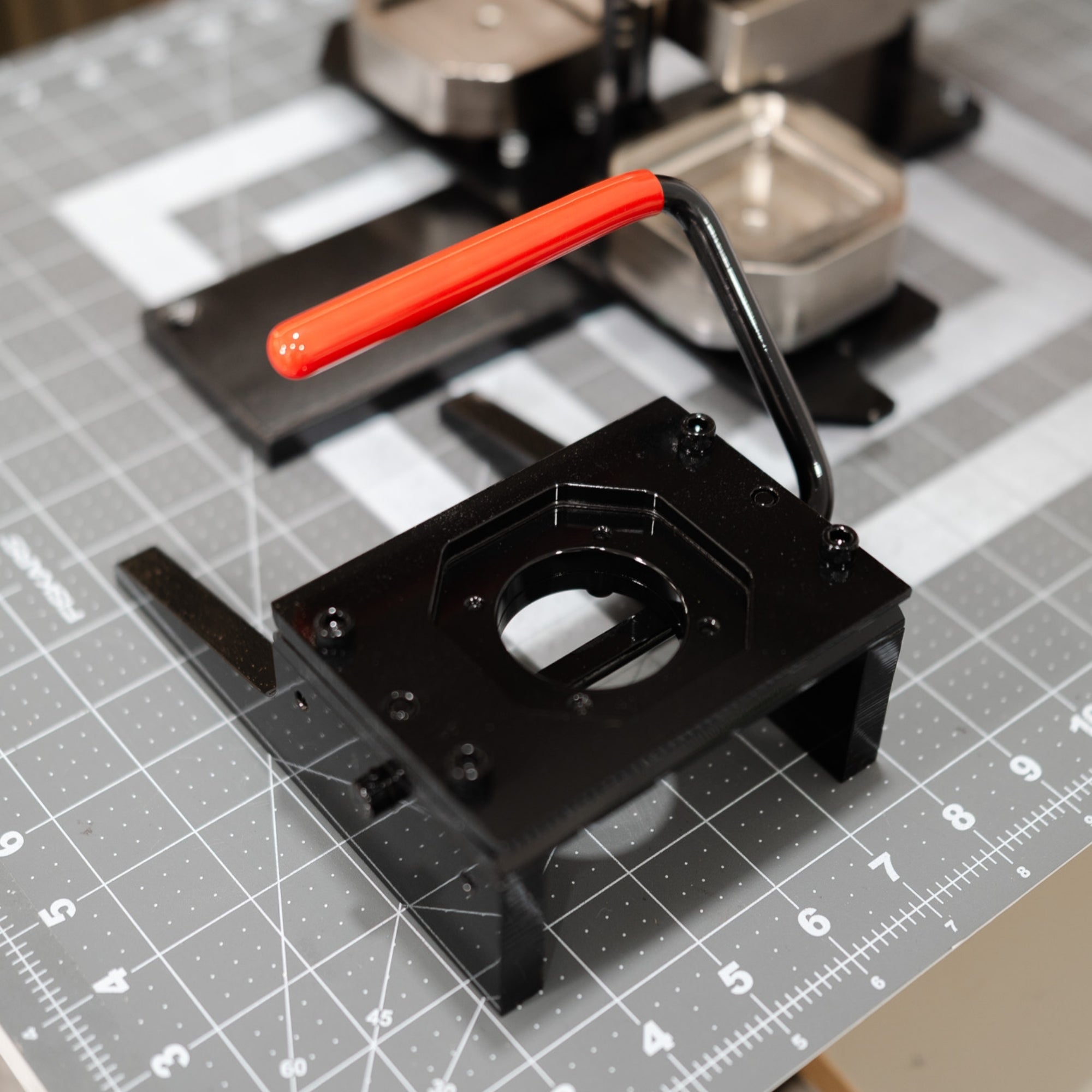 Tecre Button Machine + Graphic Punch