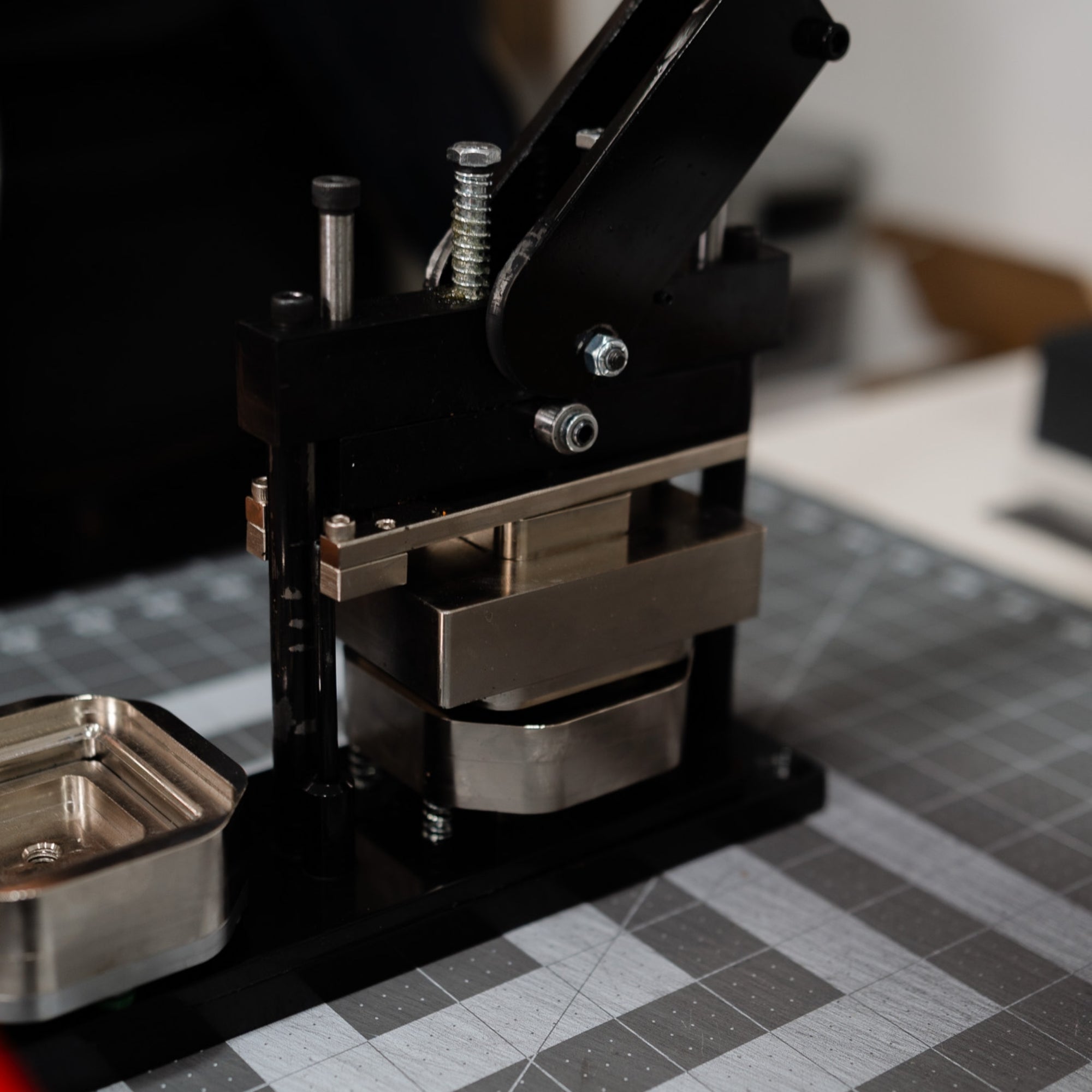 Tecre Button Machine + Graphic Punch