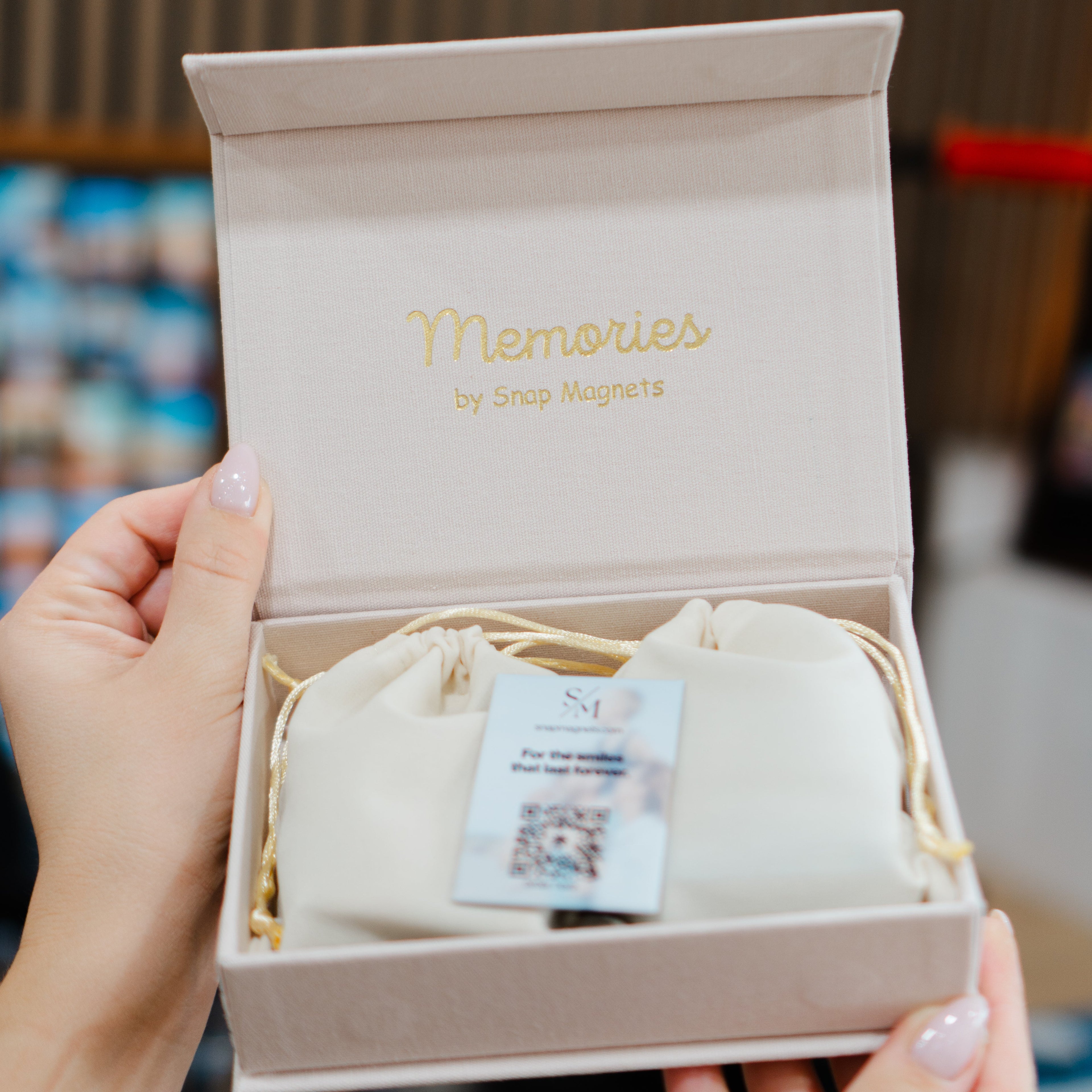 Custom Magnetic Calendar with Personalized Photos