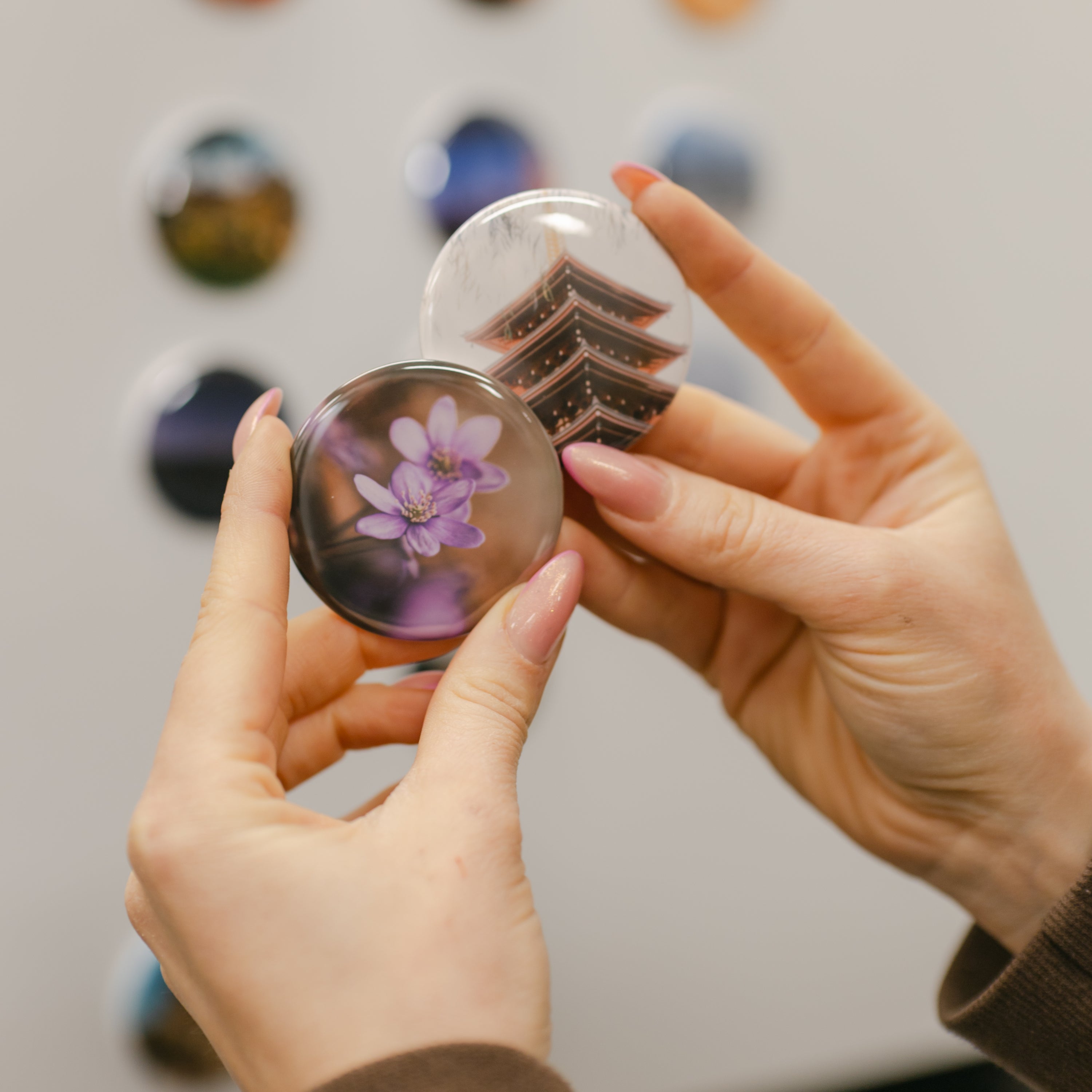 Custom Round Button Magnets - Turn Your Photos into Keepsakes 🧲✨