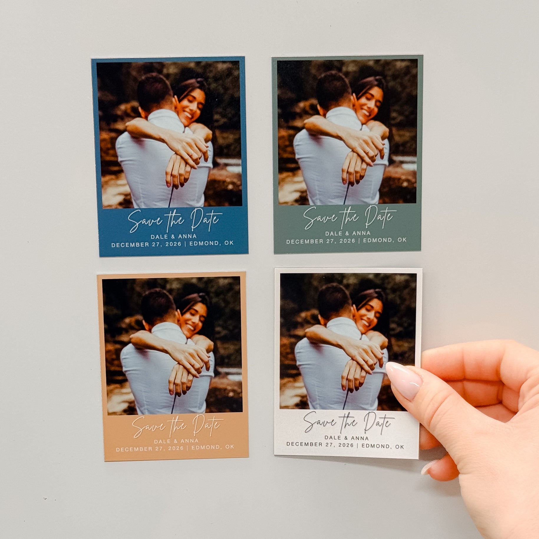 Save the Date Magnets:Wedding Announcement