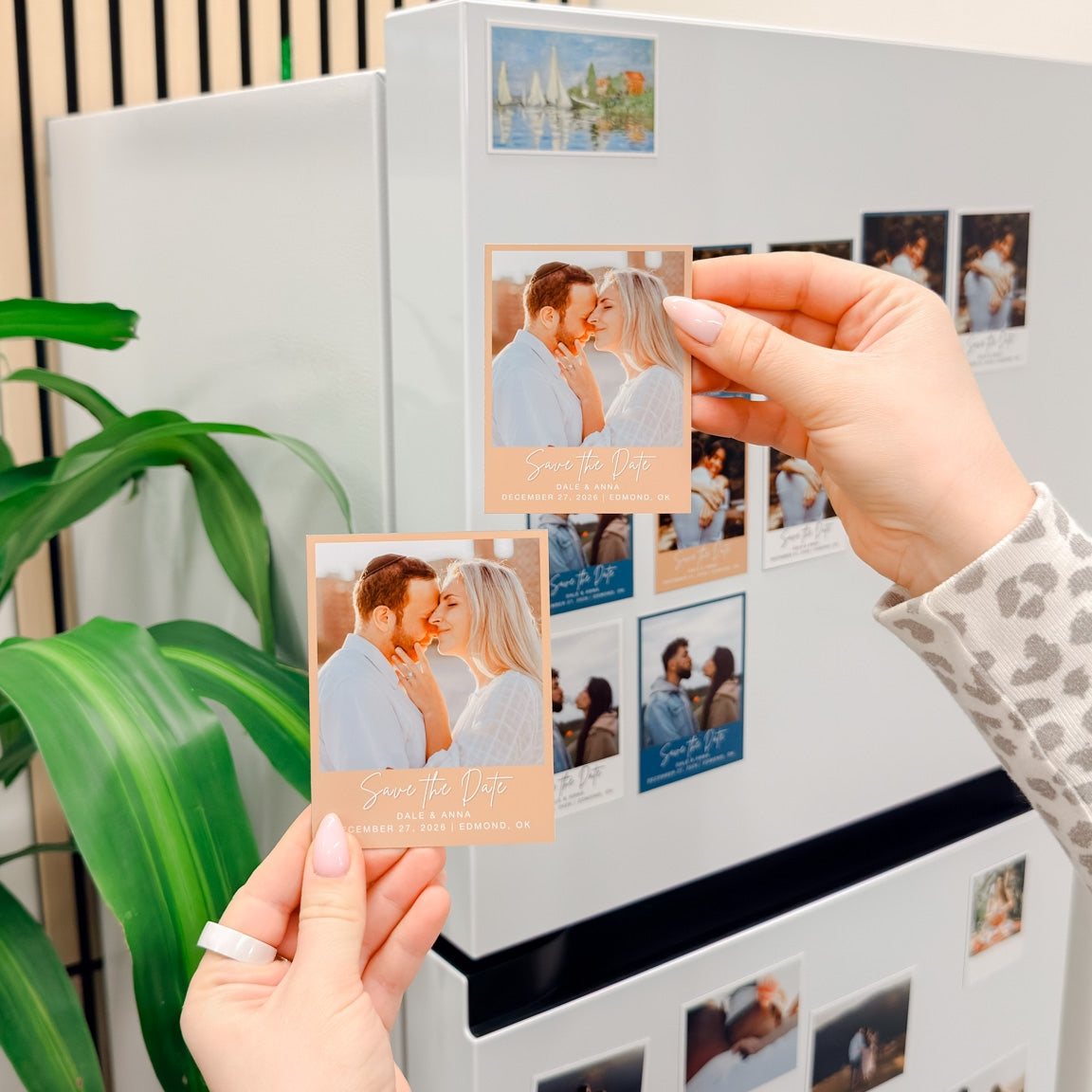 Save the Date Magnets:Wedding Announcement