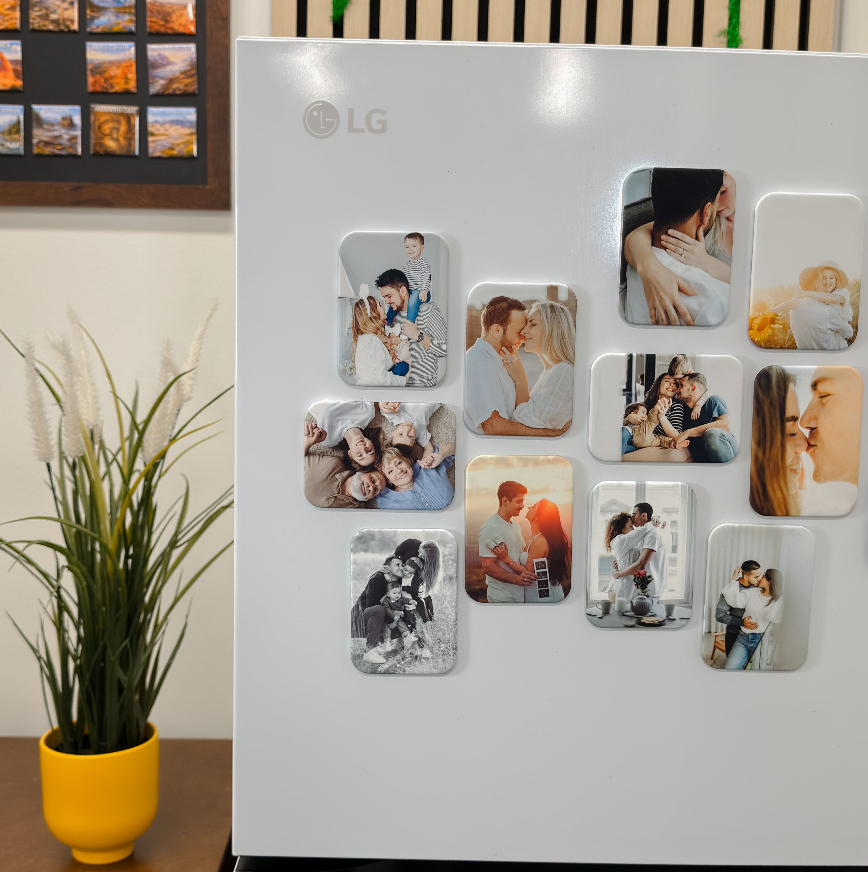 Velvet Photo Magnets