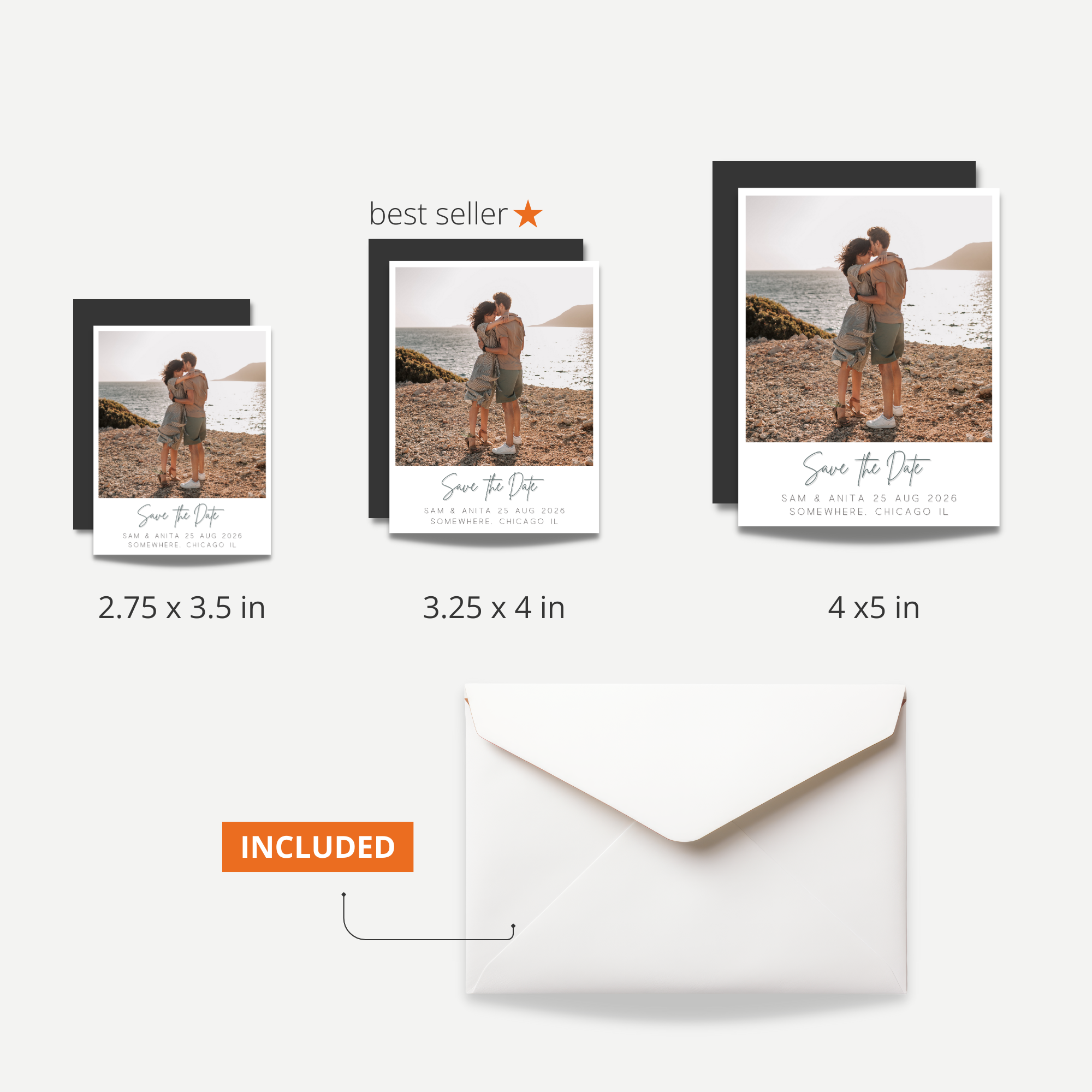Unique Wedding Save The Date Photo Magnets - Memorable Gifts | 1-Day ...