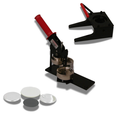 Tecre Button Machine + Graphic Punch