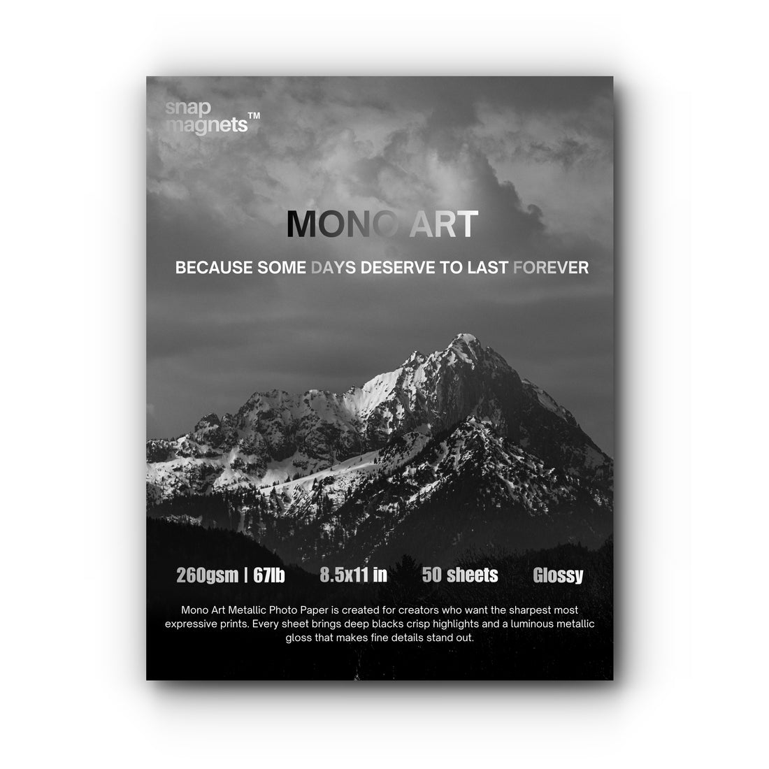 Mono Art Metallic Photo Paper