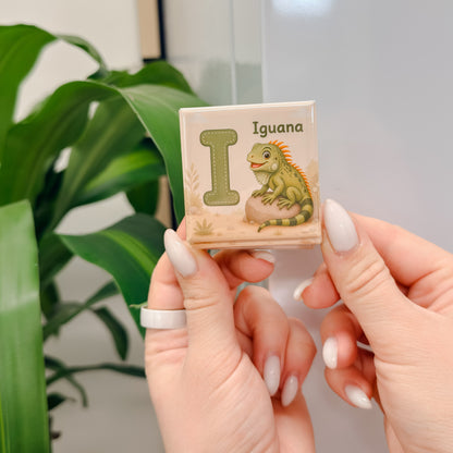 Personalized English Alphabet Magnets for Kids