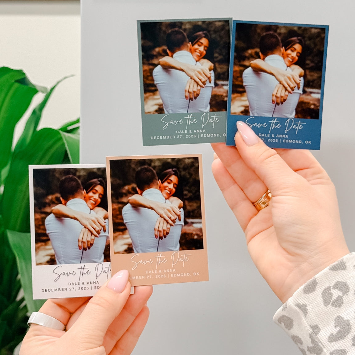 Save the Date Magnets:Wedding Announcement