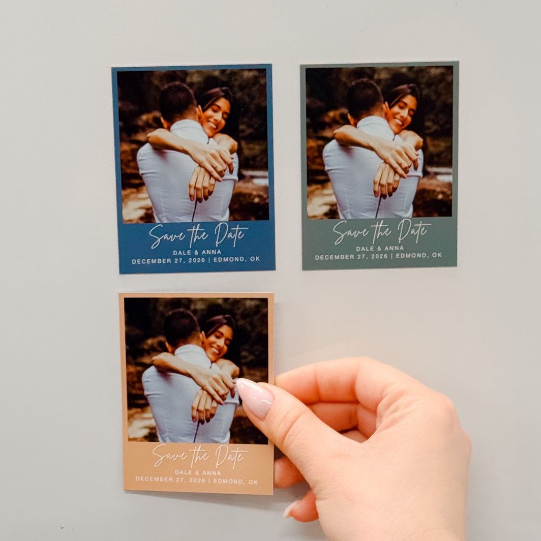 Save the Date Magnets:Wedding Announcement
