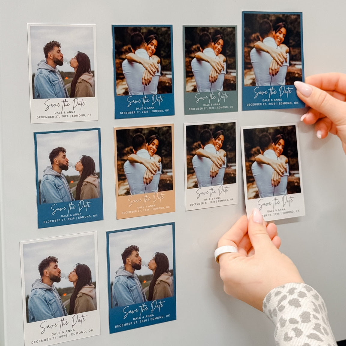 Save the Date Magnets:Wedding Announcement
