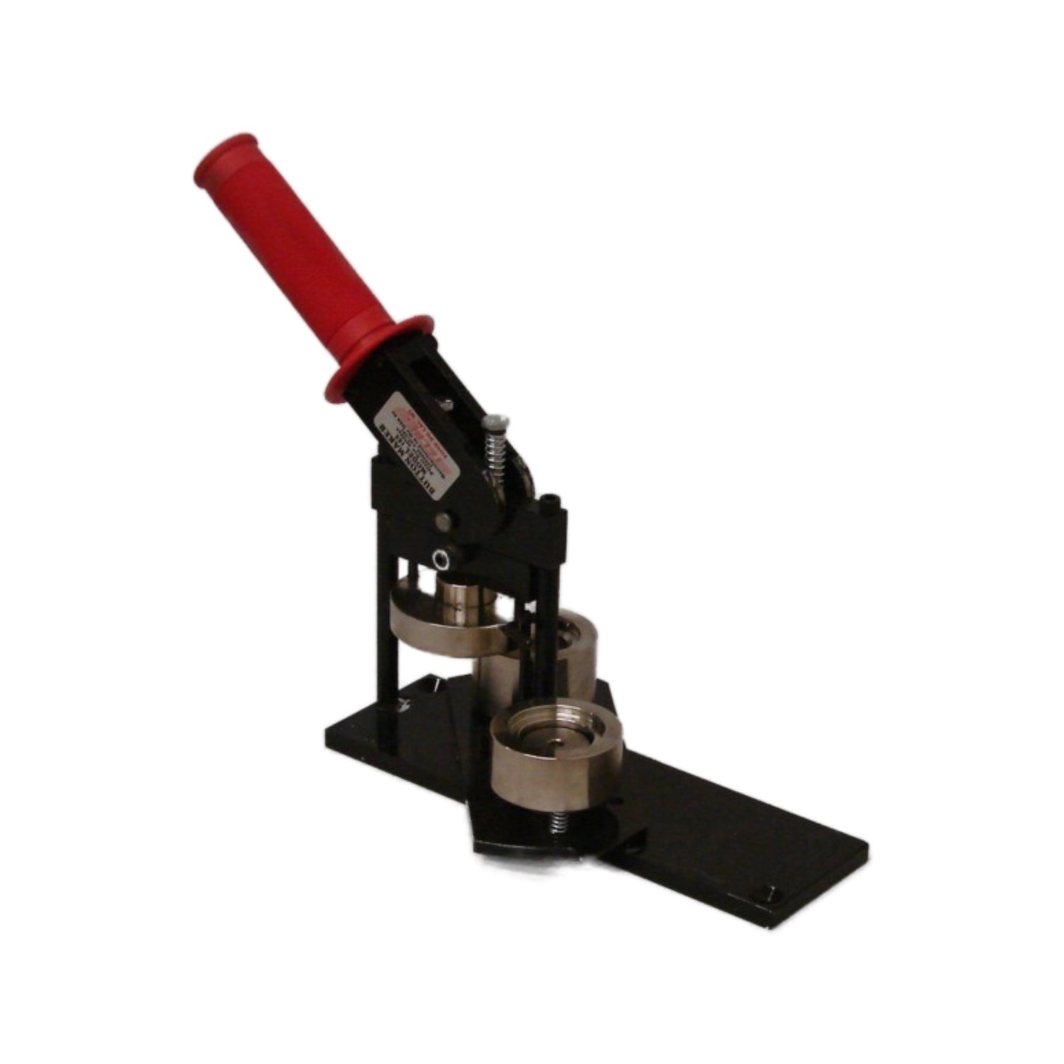 Model 125, 1-1/4" Round Button Machine