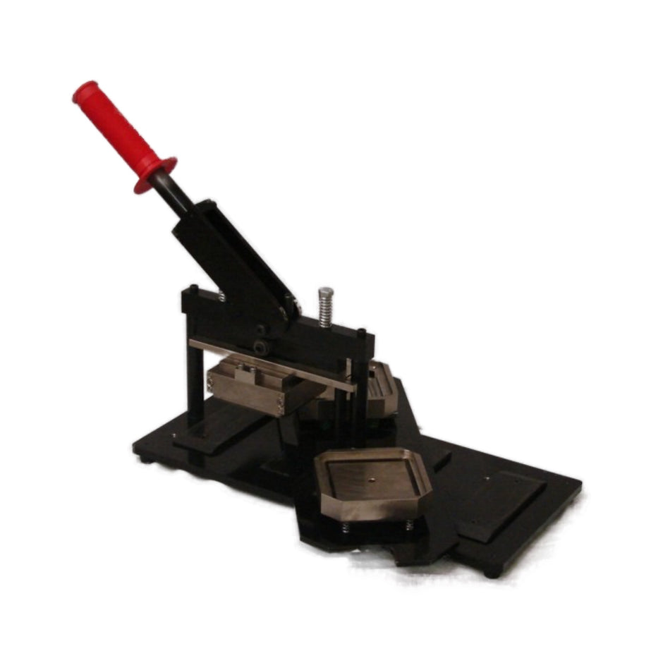 Automatic Button Rectangle Machine Button Maker Machines, Professional Pin Button Press Machines, Round ...